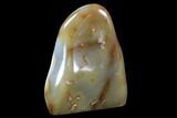 Tall, Free-Standing, Polished Agate - Madagascar #91745-1